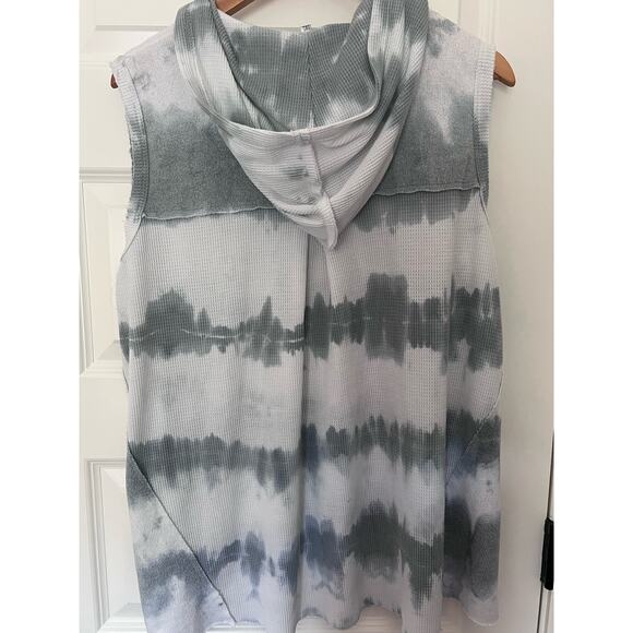 POL Waffle Knit Sleeveless Hoodie, Size 1XL - Picture 8 of 8